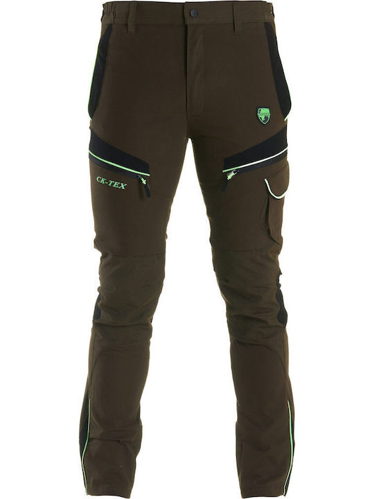 Univers Pantaloni în Culoare Verde