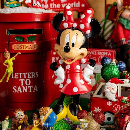 Disney Weihnachtliche Figur Höhe 40cm Minnie