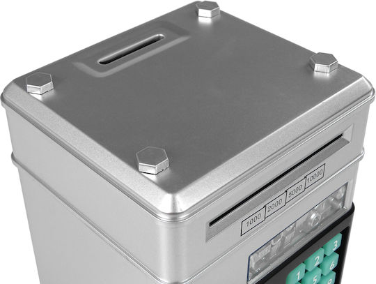 Leantoys Electronic Safe Piggy Bank Saving Silver Code 9689783 5904204757225