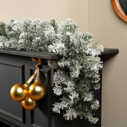 Kaemingk Weihnachtliche Girlande Plastik Grün 270x25cm 1Stück