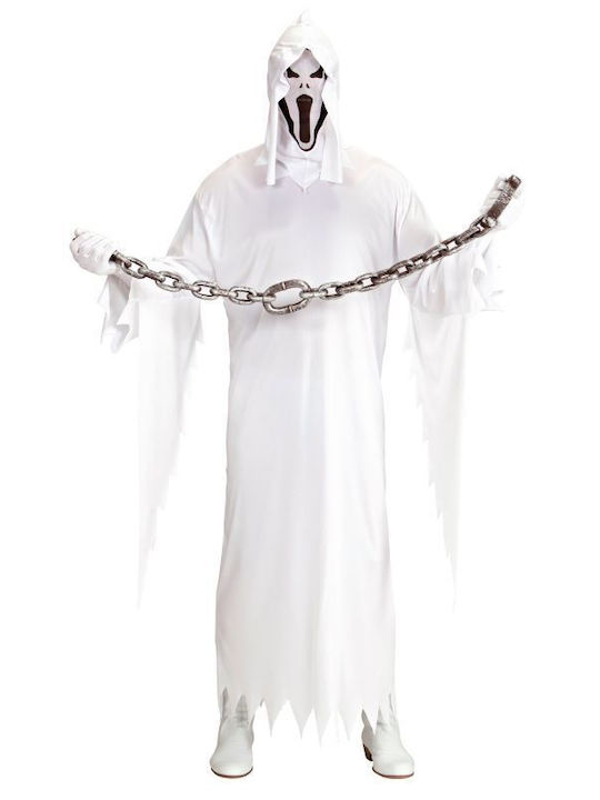 Carnival Costume White Ghost