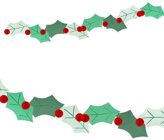 Meri Meri Christmas Garland Green 240cm 1pc