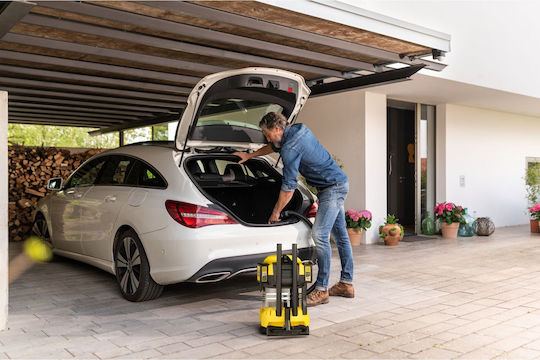 Karcher WD 4-18 S Dual V-20/22 Rechargeable Vacuum Wet / Dry Without Charger and Battery with Stainless Bin 20lt