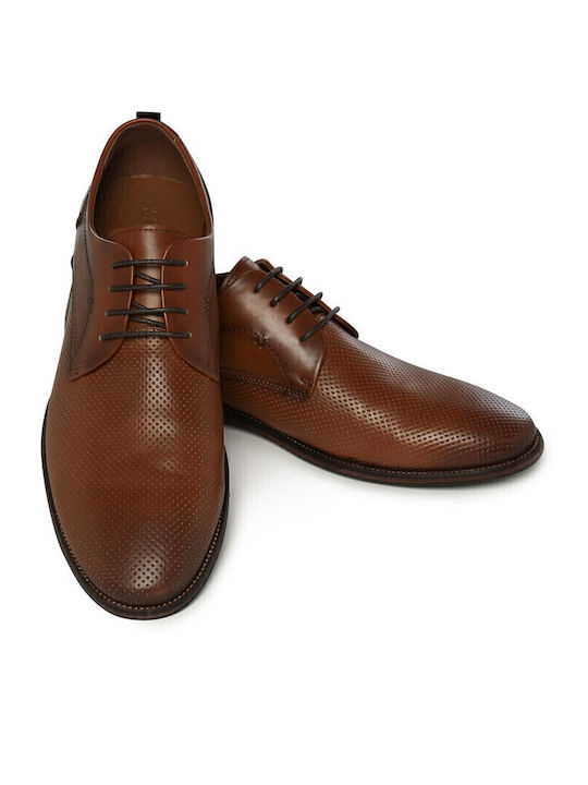 Men's Leather Oxfords Brown