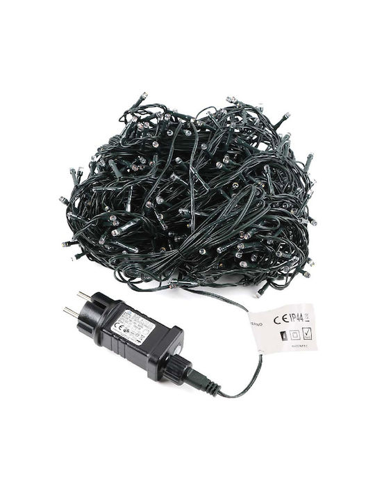 600 Lights LED 33m. Warm White in String 1pcs