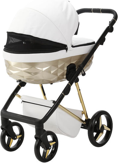 Adamex Quantum Star Collection Ρυθμιζόμενο Καρότσι 2 σε 1 Μπεζ 14.7kg