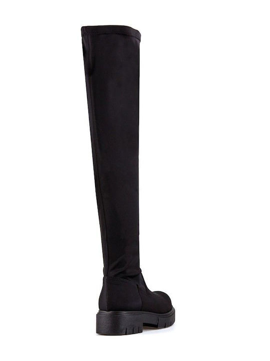 Over the Knee Women's Boots Black
