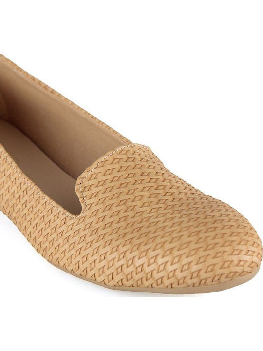 Дамски Loafers в Бежов Цвят