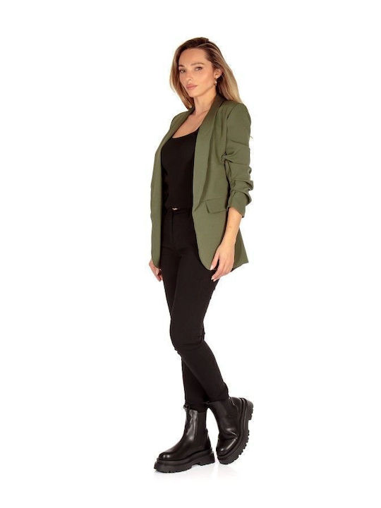 Silia D Women's Blazer Khaki