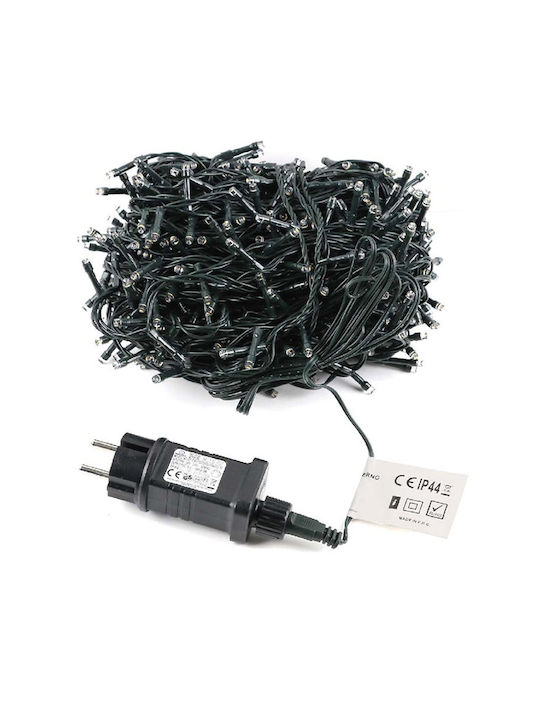400 Lights LED 23m. Warm White in String 1pcs