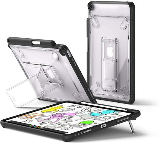 Ringke Fusion Sketch Stand Back Cover Smoke Black