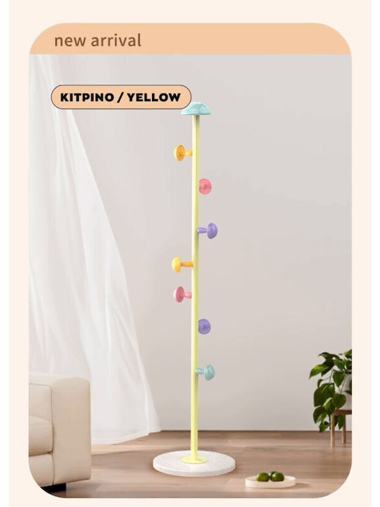 Cuier pentru copii în formă de ciupercă colorată 30x170cm Vc2820 5206753047018