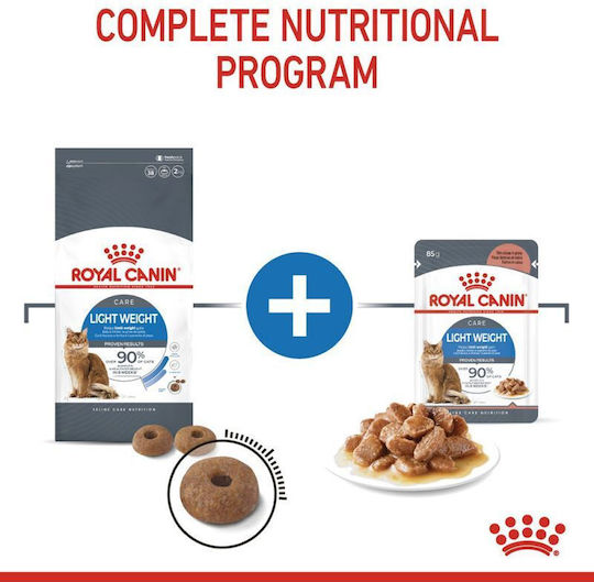 Royal Canin Light Weight Care Dry Food Diet for Adult Cats with Sensitive Urinary with Poultry 3kg