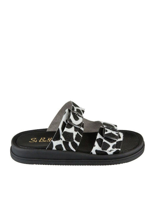 Δερμάτινα Γυναικεία Σανδάλια Flatforms