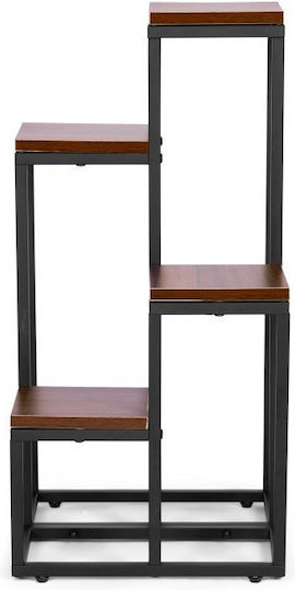 Modernhome Ραφιέρα Γλάστρας Μεταλλική 74x22 / 11x11εκ.