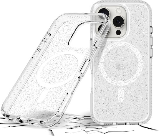 Prodigee Super Star Задна корица Пластмаса / Силикон 2мм Прозрачен (iPhone 16 Pro Max)