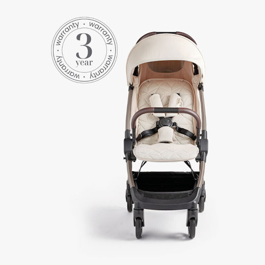 Silver Cross Clic Baby Stroller Suitable for Newborn Almond 5.9kg