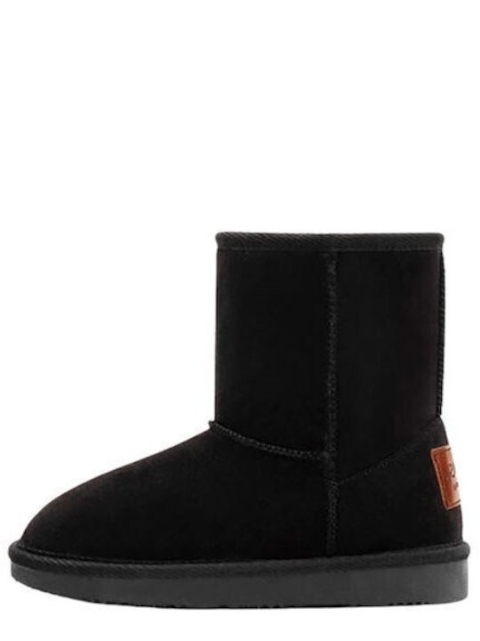 Conguitos Kids PU Leather Boots Black