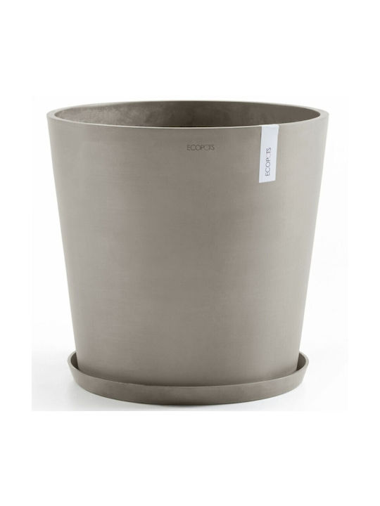 Ecopots Γλάστρα Πλαστική Taupe Ecopots Γλάστρα Πλαστική Taupe