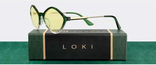 Gunnar Loki Asgard Edition Emerald Gold Amber Γυαλιά Προστασίας Οθόνης σε Χρυσό Χρώμα