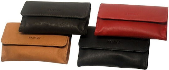 Marvel Lederne Tabaktasche in mit Verschluss Smoke box Brown