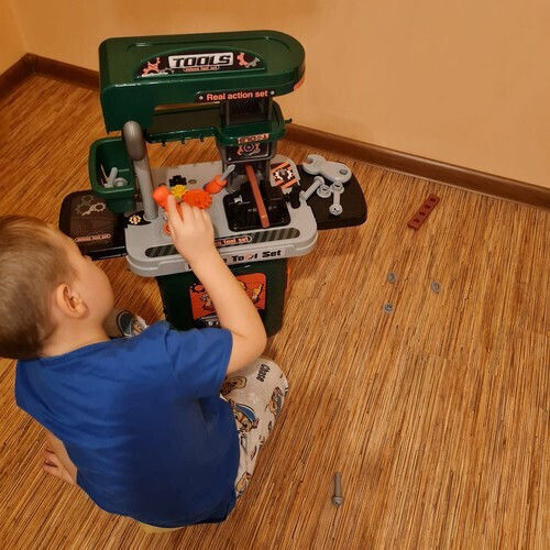 Kruzzel Kinderwerkbank 3Stück