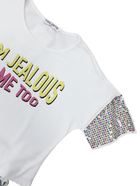 Evita Kids Set with White Shorts 2 Pieces