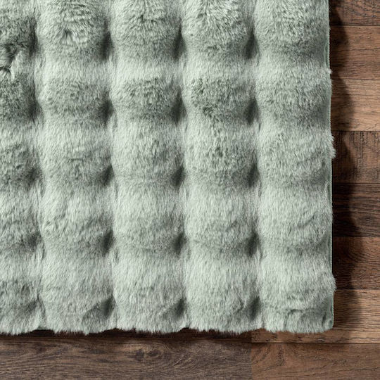 Saray Home Solid Design Modern Bedroom Rugs Set Mint 512DGR 3pcs