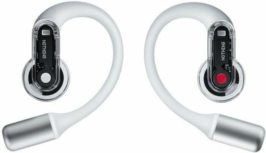 Nothing Ear (open) Отворено ухо Bluetooth хендсфри Слушалки с Устойчивост на Пот и Кутийка за Зареждане Бял