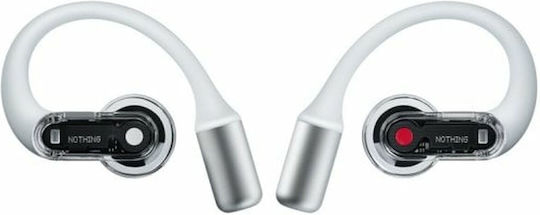 Nothing Ear (open) Отворено ухо Bluetooth хендсфри Слушалки с Устойчивост на Пот и Кутийка за Зареждане Бял