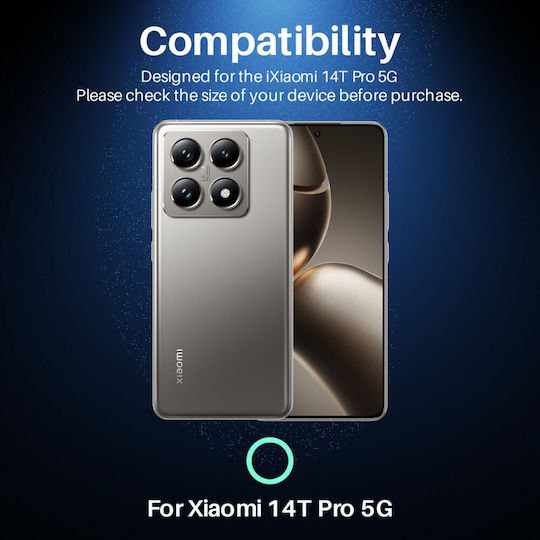 Xiaomi 14t Pro 5g Northjo Κρίκοι Προστασίας Κάμερα Silver