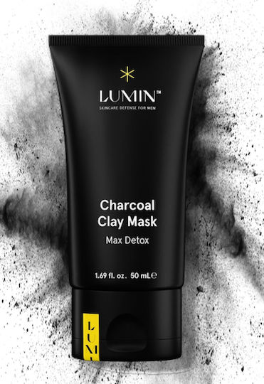Lumin Charcoal Clay Μάσκα Προσώπου 50ml