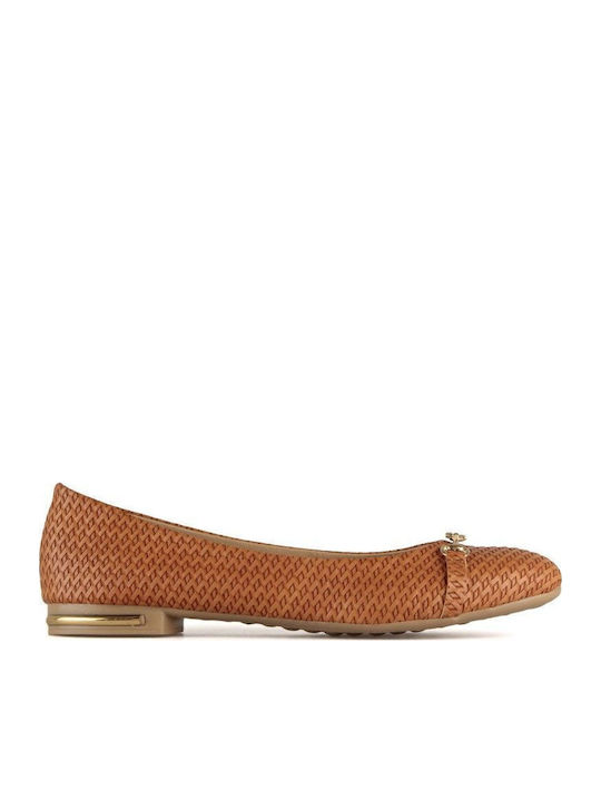 Mocasini Decorativi Culoare Cămilă