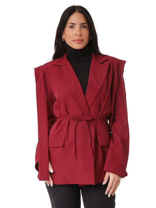 Silia D Women's Blazer BORDO