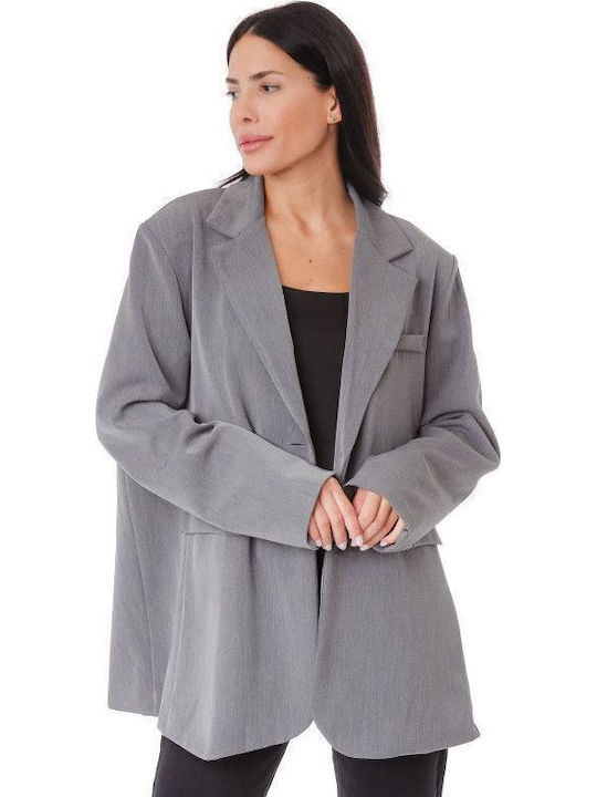 Silia D Damen Blazer Grey skk-24-2229 (gry)