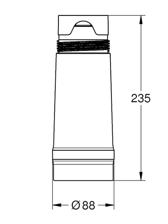 Grohe Water Filter Replacement for Faucet made of Activated Carbon Blue Ultrasafe 1 μm