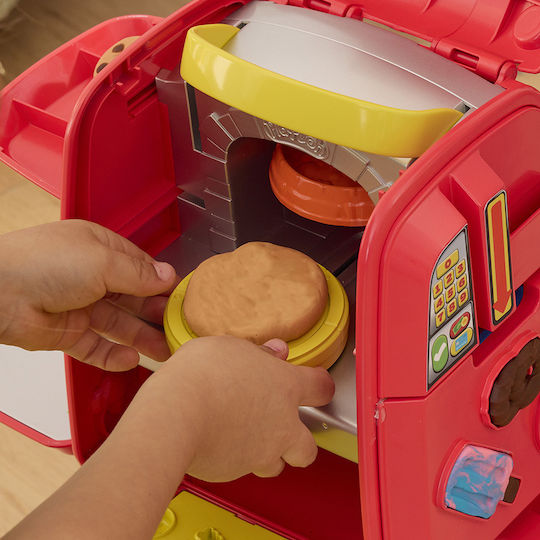 Hasbro Плей-Доу Пластелин - Игра Pizza Delivery Scooter за 3+ години 10 броя