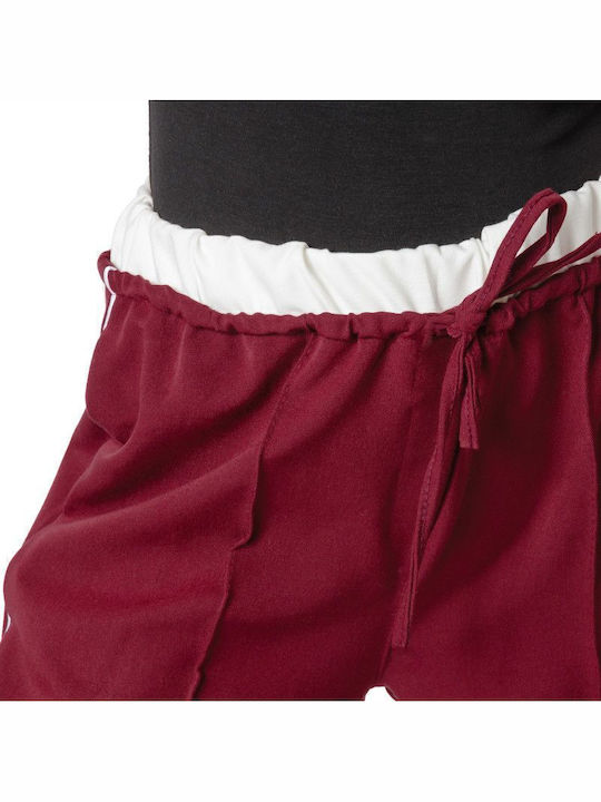 Burgundy Sweatpants Design