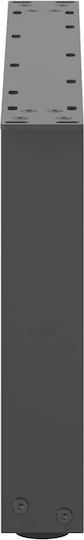 Vidaxl Couchtischbeine U-Form 2 Stk. Anthrazit 70x30-31 cm Anthrazit