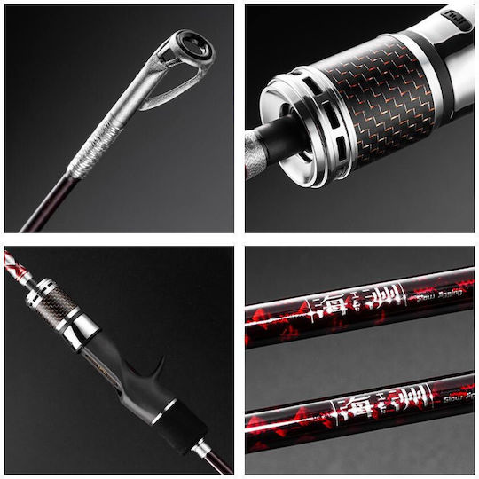 Ecooda Fishing Rod for Slow Jigging 1.88m 100-200gr
