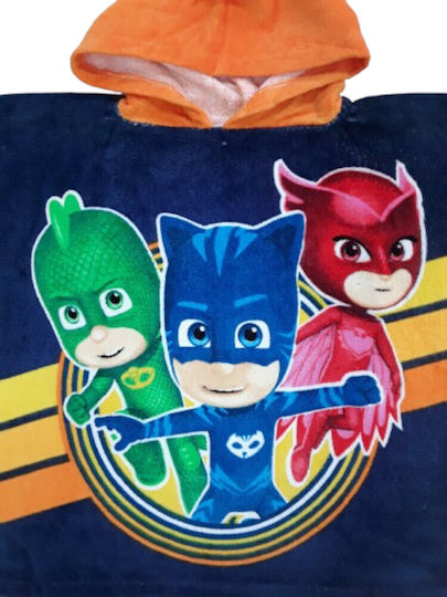 Domina Παιδικό Πόντσο Θαλάσσης PJ Masks 50 x 50εκ.