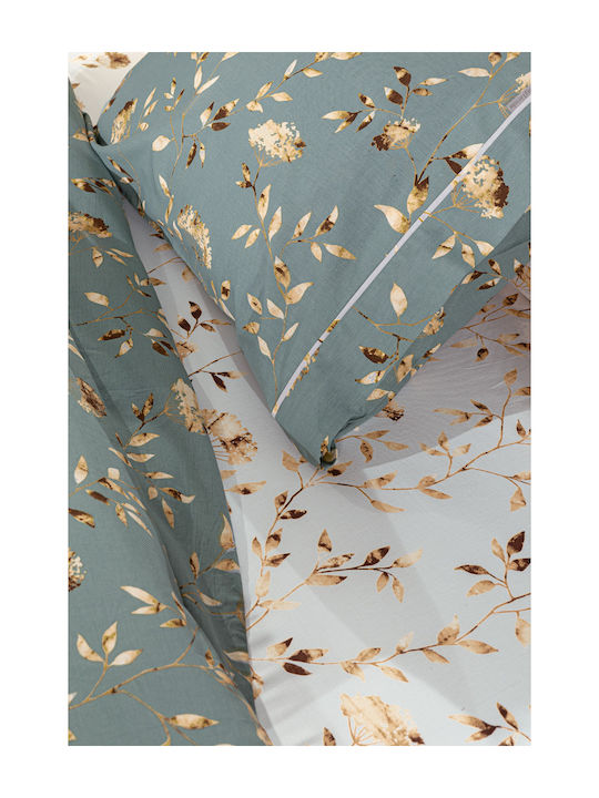Guy Laroche Duvet Cover Set Cotton Single with Pillowcase 165x225 Victoria Golden