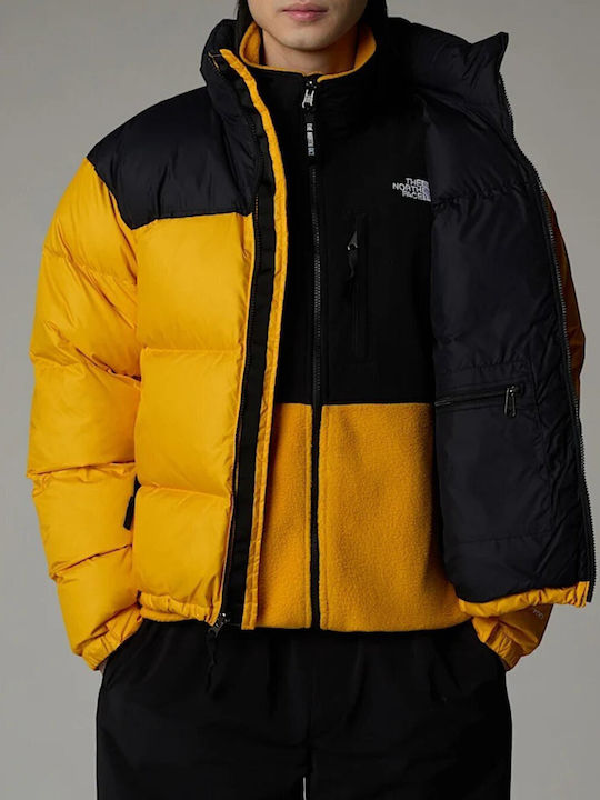 1996 Retro Nuptse Winter Jacke Summit Gold