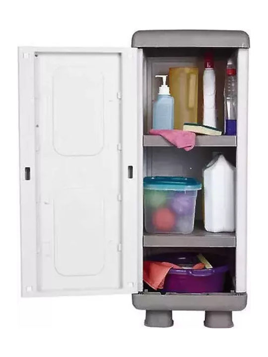 Single Door Plastic Cabinet Rea 44x36x96cm 642-00017