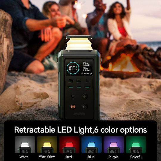 Joyroom JR-PBF10 Power Bank 75000mAh 100W με 3 Θύρες USB-A και 3 Θύρες USB-C Πράσινο