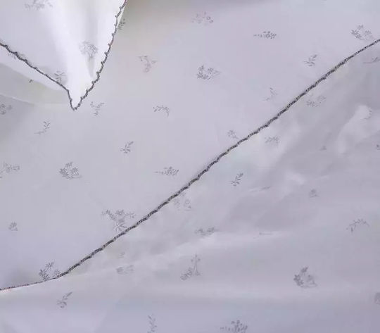 Nef-Nef Homeware Σετ Παπλωματοθήκη Υπέρδιπλη με 2 Μαξιλαροθήκες 240x230cm Perfection White