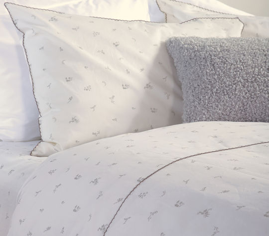 Nef-Nef Homeware Σετ Παπλωματοθήκη Υπέρδιπλη με 2 Μαξιλαροθήκες 240x230cm Perfection White