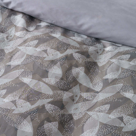 Kentia Duvet Cover Set Cotton Queen with 2 Pillowcases 220x240 Filena 22