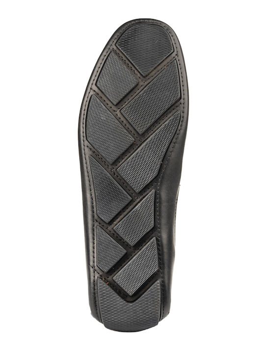 Men's Leather Loafers Black
