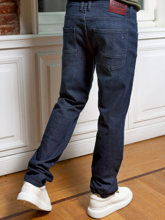 Herren Jeanshose mit Entspannter Anwendung Blau
